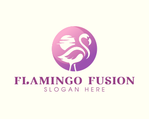 Flamingo Sun Bird logo