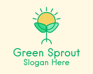 Sun Plant Seedling  logo