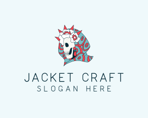 Floral Skull Hoodie  logo