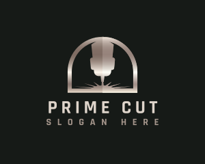 Laser Cutting Tool logo design