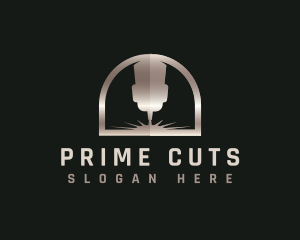 Laser Cutting Tool logo design