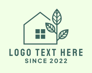 Real Estate House Plant logo