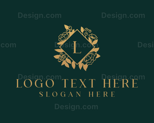 Floral Fashion Boutique Logo