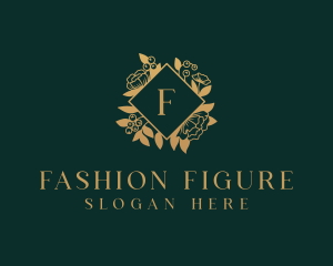 Floral Fashion Boutique logo design