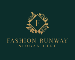 Floral Fashion Boutique logo design