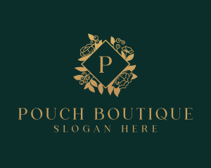 Floral Fashion Boutique logo design