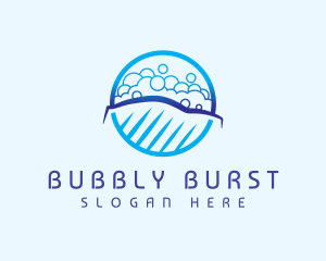 Automotive Washer Bubbles logo design