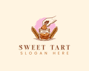 Cookies Biscuit Bakery logo design