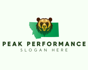 Montana Wild Bear Logo