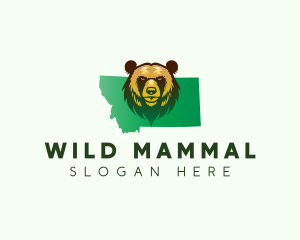 Montana Wild Bear logo design