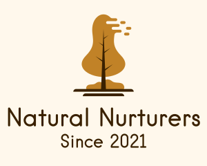 Autumn Forest Tree Park logo design