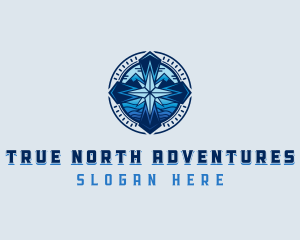 Adventure Traveler Compass logo design