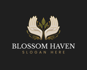 Elegant Hands Flowers logo