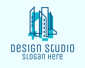 Blue Architectural Company  logo