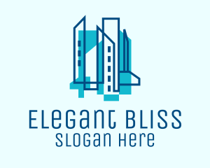 Blue Architectural Company  logo