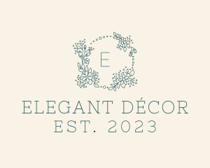 Decorative Flower Spa logo design