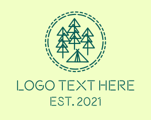 Pine Forest Campsite logo