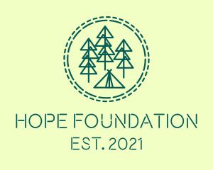 Pine Forest Campsite logo