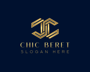 Luxury Deluxe Letter C logo design