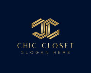 Luxury Deluxe Letter C logo design