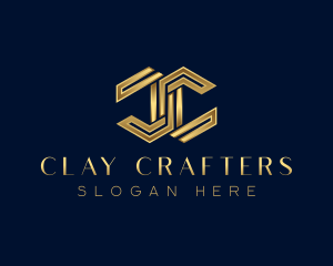 Luxury Deluxe Letter C logo design