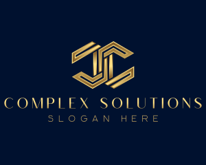 Luxury Deluxe Letter C logo design