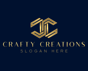 Luxury Deluxe Letter C logo design