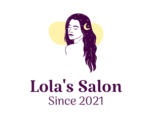 Cosmic Beauty Salon logo design