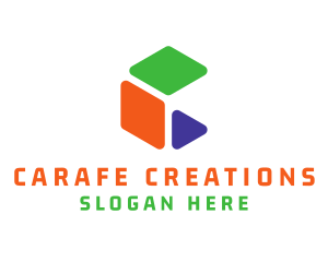 Digital Cube Creative  logo design