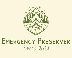 Outdoor Adventure Camp  logo design