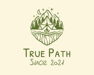 Outdoor Adventure Camp  logo design