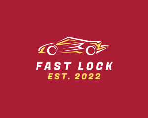 Fast Car Racing logo design