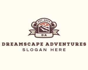 Adventure Mountain Trekking logo design