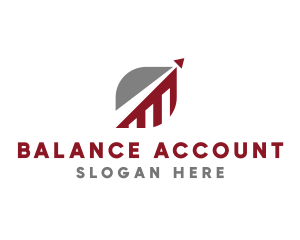 Industrial Accountant Growth Equity Business logo design