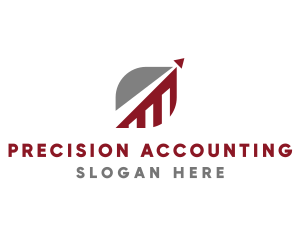 Industrial Accountant Growth Equity Business logo design