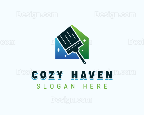 Squeegee Clean Housekeeper Logo