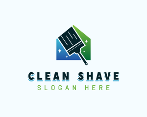 Squeegee Clean Housekeeper logo design