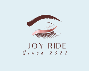 Eyebrow Eyelashes Cosmetic Makeup logo design