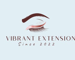 Eyebrow Eyelashes Cosmetic Makeup logo design