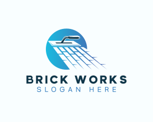 Paving Brick Flooring logo design