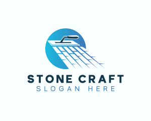 Paving Brick Flooring logo design