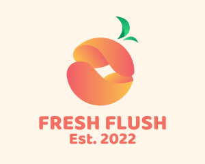 Modern Tropical Orange  logo design