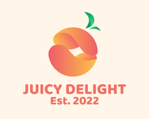 Modern Tropical Orange  logo design
