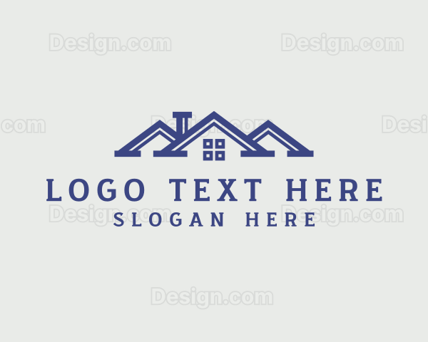 Premium House Roof Residence Logo