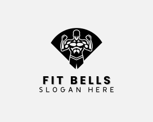 Muscle Fitness Gym logo design