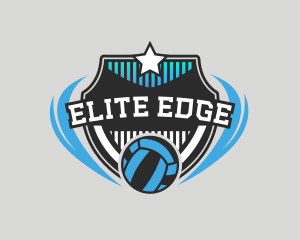 Volleyball Sports Team logo design