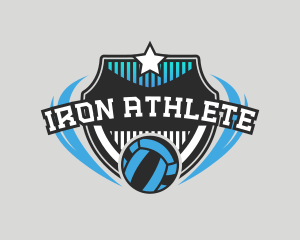 Volleyball Sports Team logo design