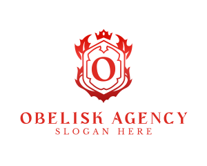 Royal Agency Shield logo design