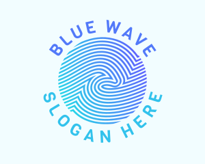 Modern Wave Startup logo design