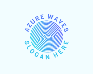 Modern Wave Startup logo design